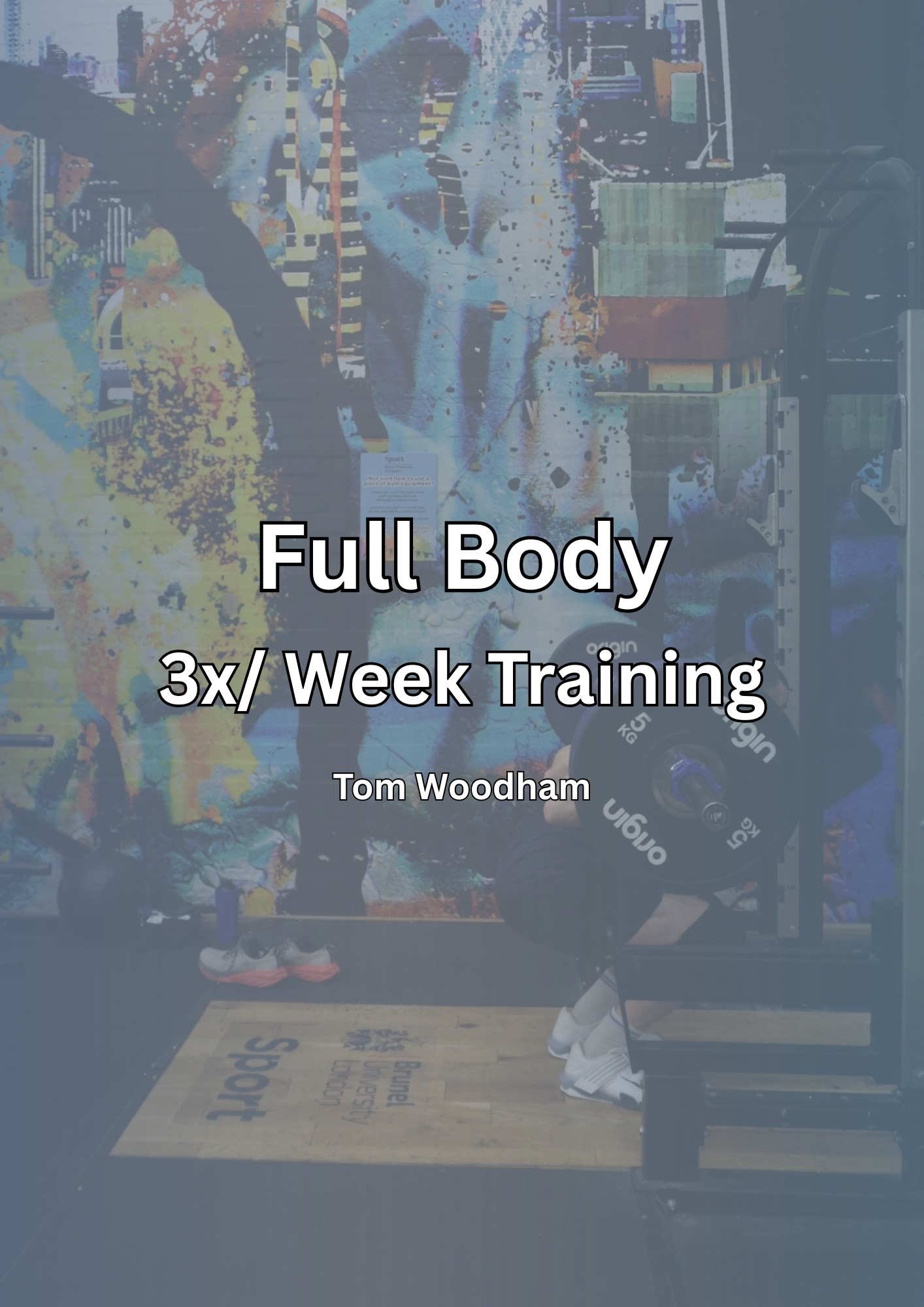 3x / week Full Body Training - 16 week program