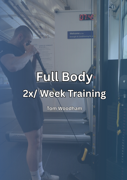 2x/ Week Full Body - 16 week program