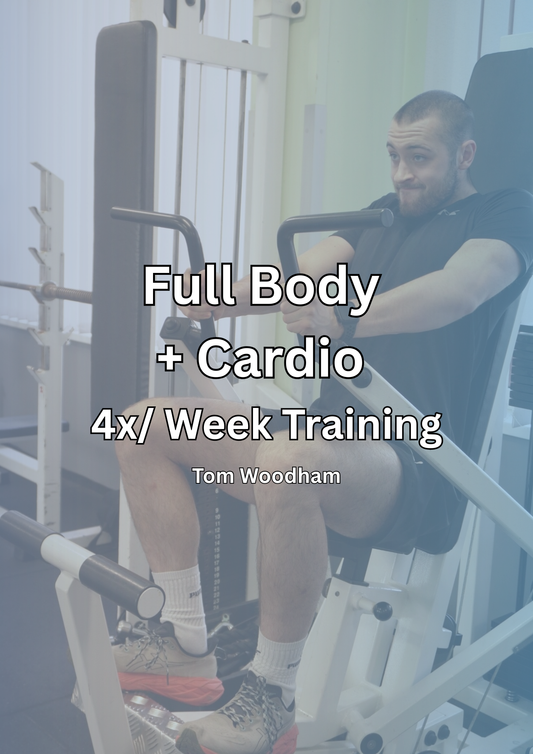 4x / Week Full Body + Cardio - 16 week program